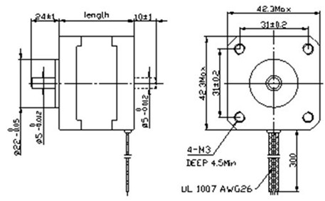 42mm ʽγߴ