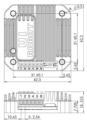 UIM240L02P ΢γߴͼ