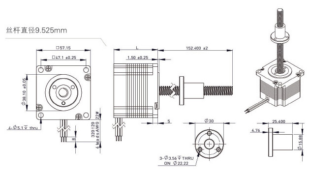 57mm ʽ˿˲γߴͼ